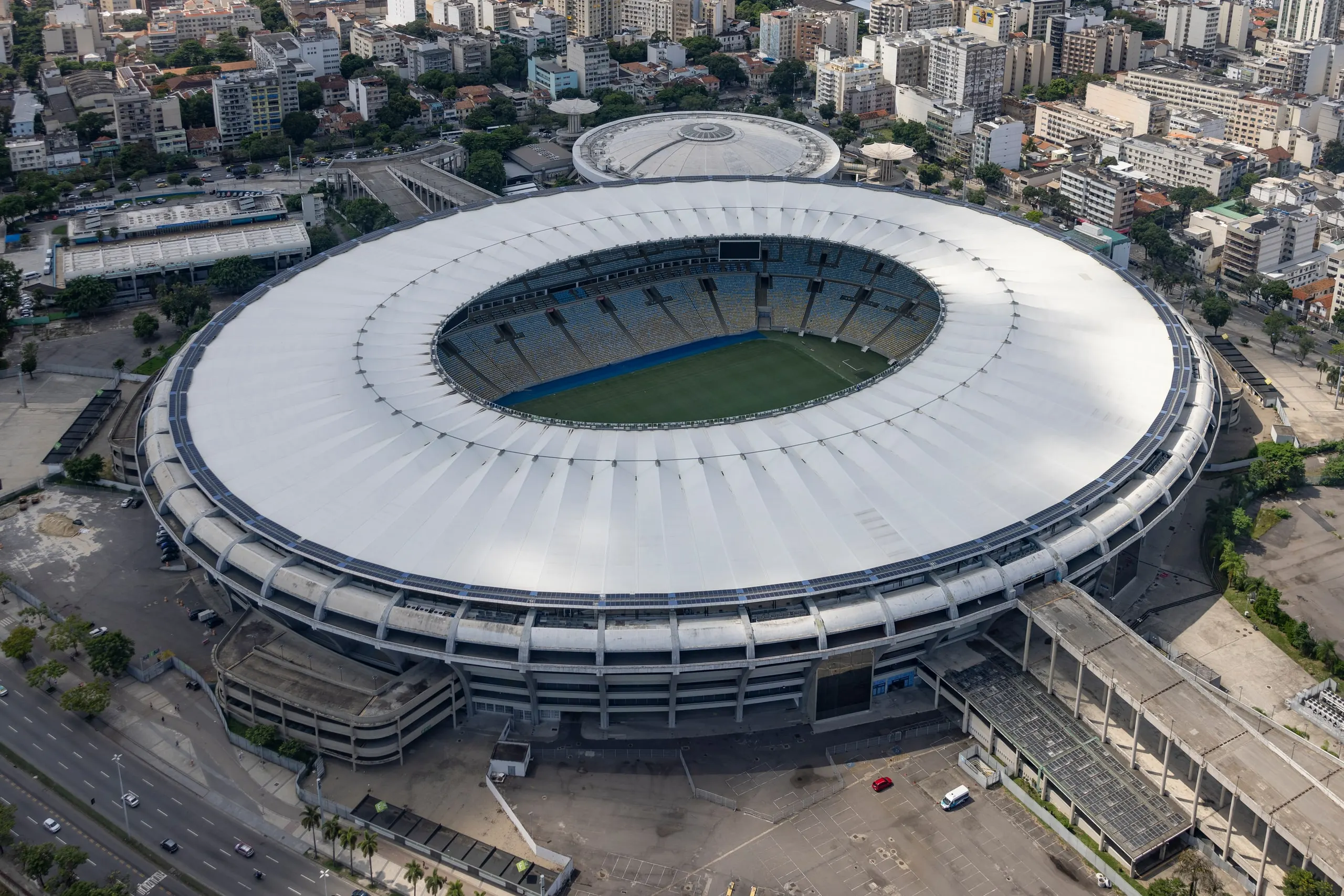 El estadio Maracaná de Río de Janeiro, escenario de la final de la Copa América 2021
